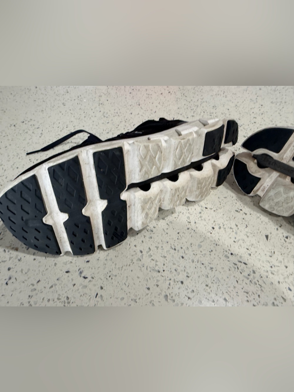 On Running Women's Cloud Swift Running Sneakers - Black/White Size 8 - Picture 7 of 10